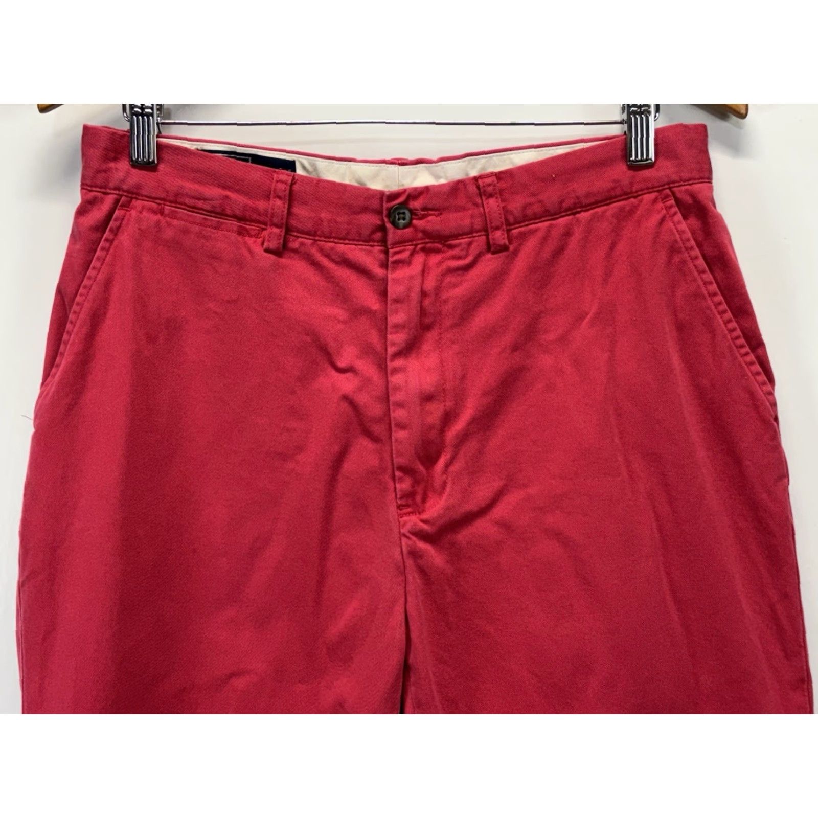 Polo Ralph Lauren VINTAGE Polo Ralph Lauren Prospect Chino Pants Men’s 32x32 Light Red Pink Cotton Flat Front Preppy Size US XS / EU 42 / 0 - 2 Thumbnail