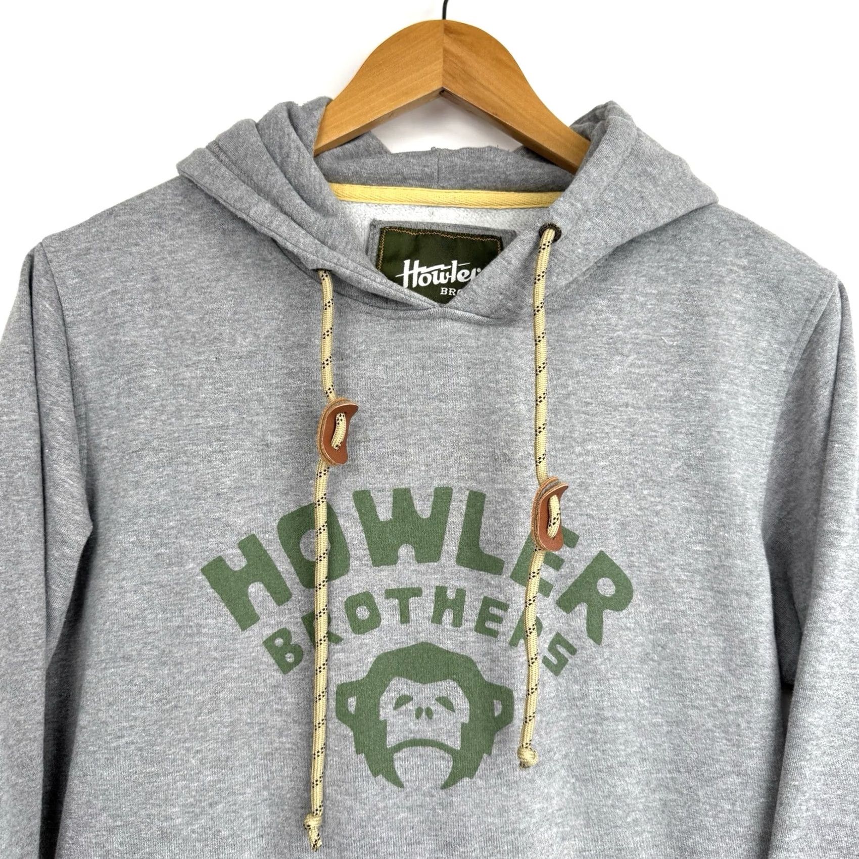 Howler Brothers Howler Brothers Hoodie Mens Small Pullover Sweatshirt Pockets Gray Size US S / EU 44-46 / 1 - 2 Thumbnail