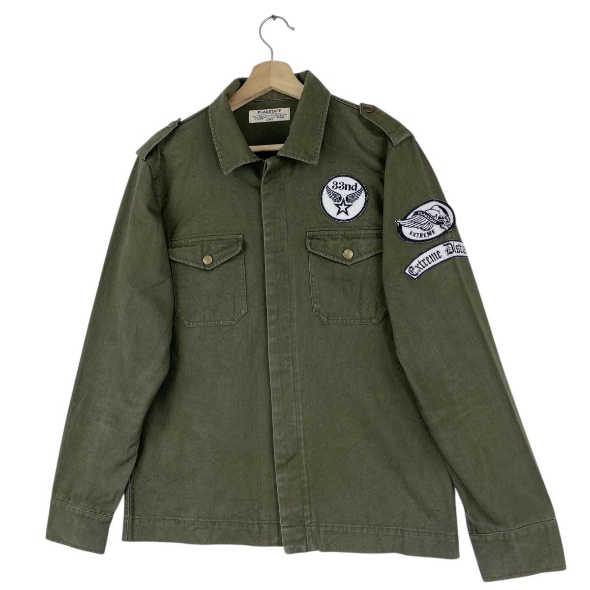 Flagstuff Flagstaff 33nd Bomb Shirt Jacket Size US M / EU 48-50 / 2 - 6 Thumbnail