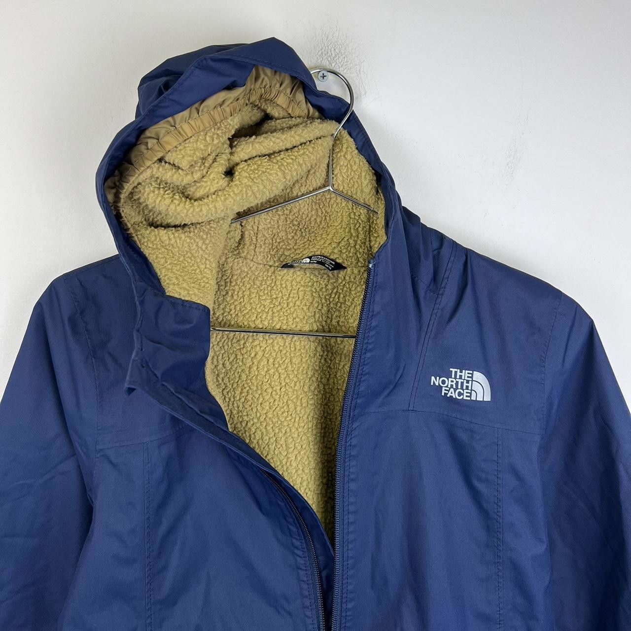 The North Face The North Face Boys Lightweight Hooded Jacket - Navy Blue Size US XXS / EU 40 - 3 Thumbnail