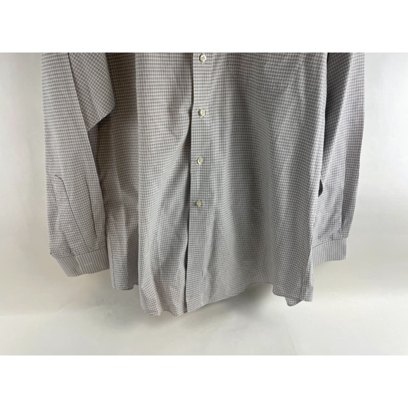 Jos. A. Bank VINTAGE Jos. A. Bank Shirt Men's 16.5-35 White Purple Green Check Button Up Long Sleeve Size US L / EU 52-54 / 3 - 4 Thumbnail