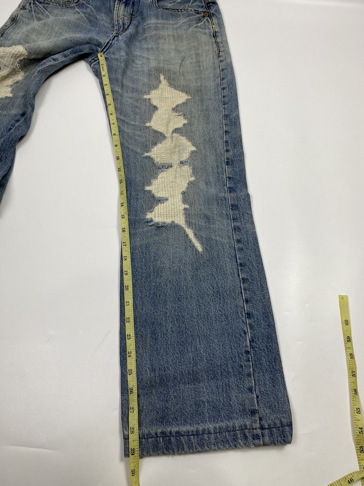 If Six Was Nine × Japanese Brand × Le Grande Bleu (L.G.B.) Distressed jeans osaka big train japanese archive pant Size US 32 / EU 48 - 12 Thumbnail