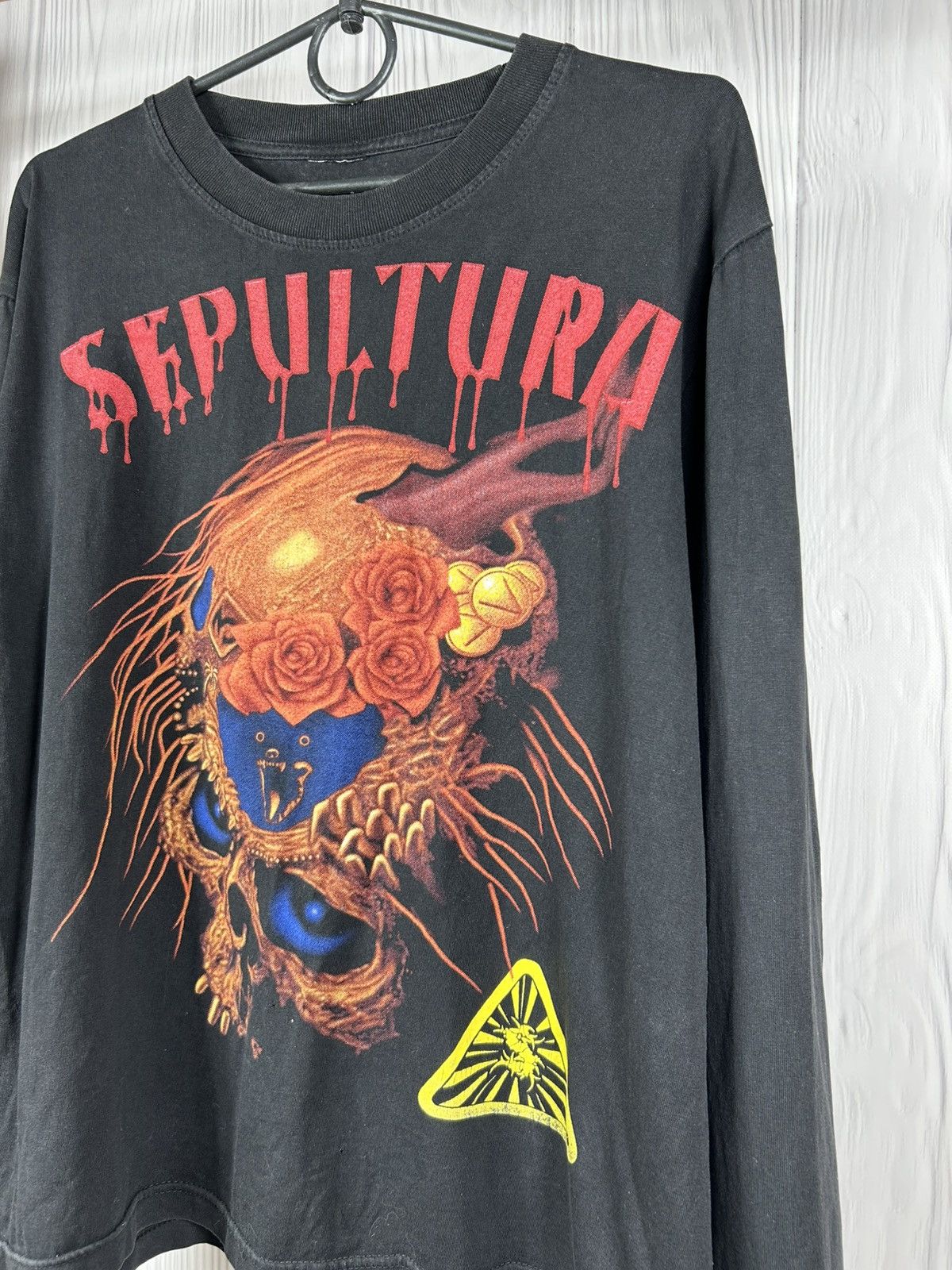 Band Tees Vintage Sepultura Beneath The Remains Longsleeve Band Size US S / EU 44-46 / 1 - 4 Thumbnail