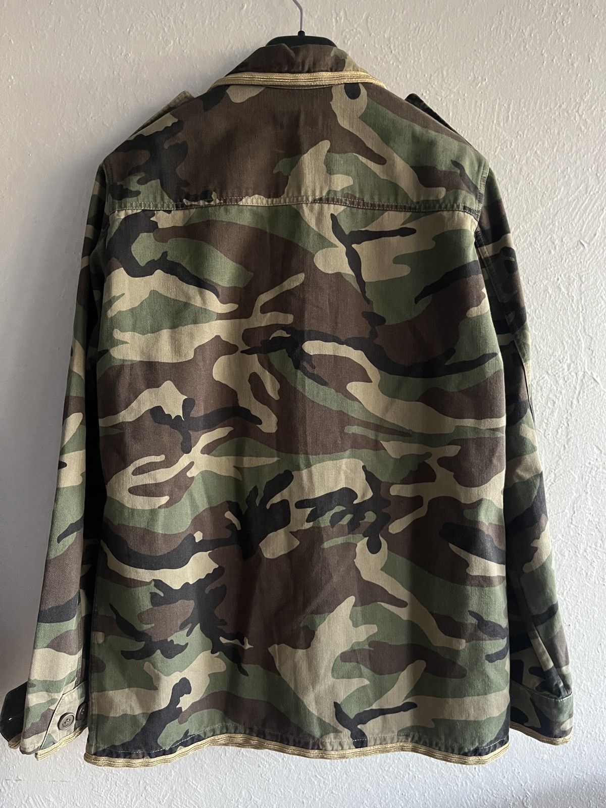 Hedi Slimane × Saint Laurent Paris Saint Laurent Paris M65 Jacket Camouflage Army Military Gold Size US M / EU 48-50 / 2 - 7 Thumbnail