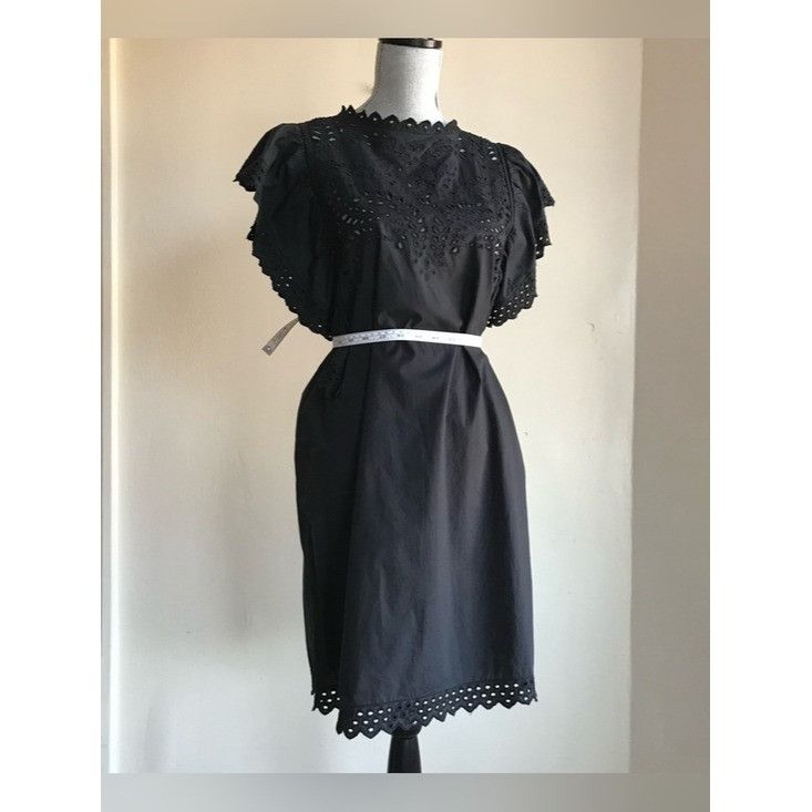 Isabel Marant Etoile Isabel Marant Etoile Scarla Eyelet Broderie Anglaise Dress 8 Size M / US 6-8 / IT 42-44 - 6 Thumbnail