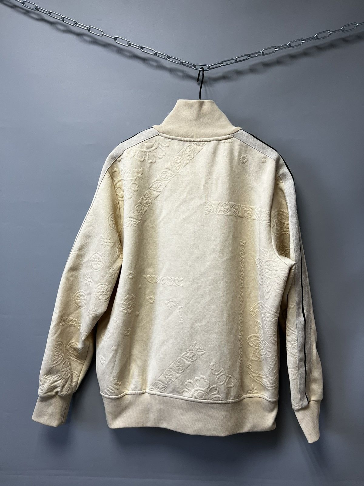 Palm Angels Palm Angels Embossed Bandana Track Jacket Zip Size XL Size US XL / EU 56 / 4 - 2 Thumbnail