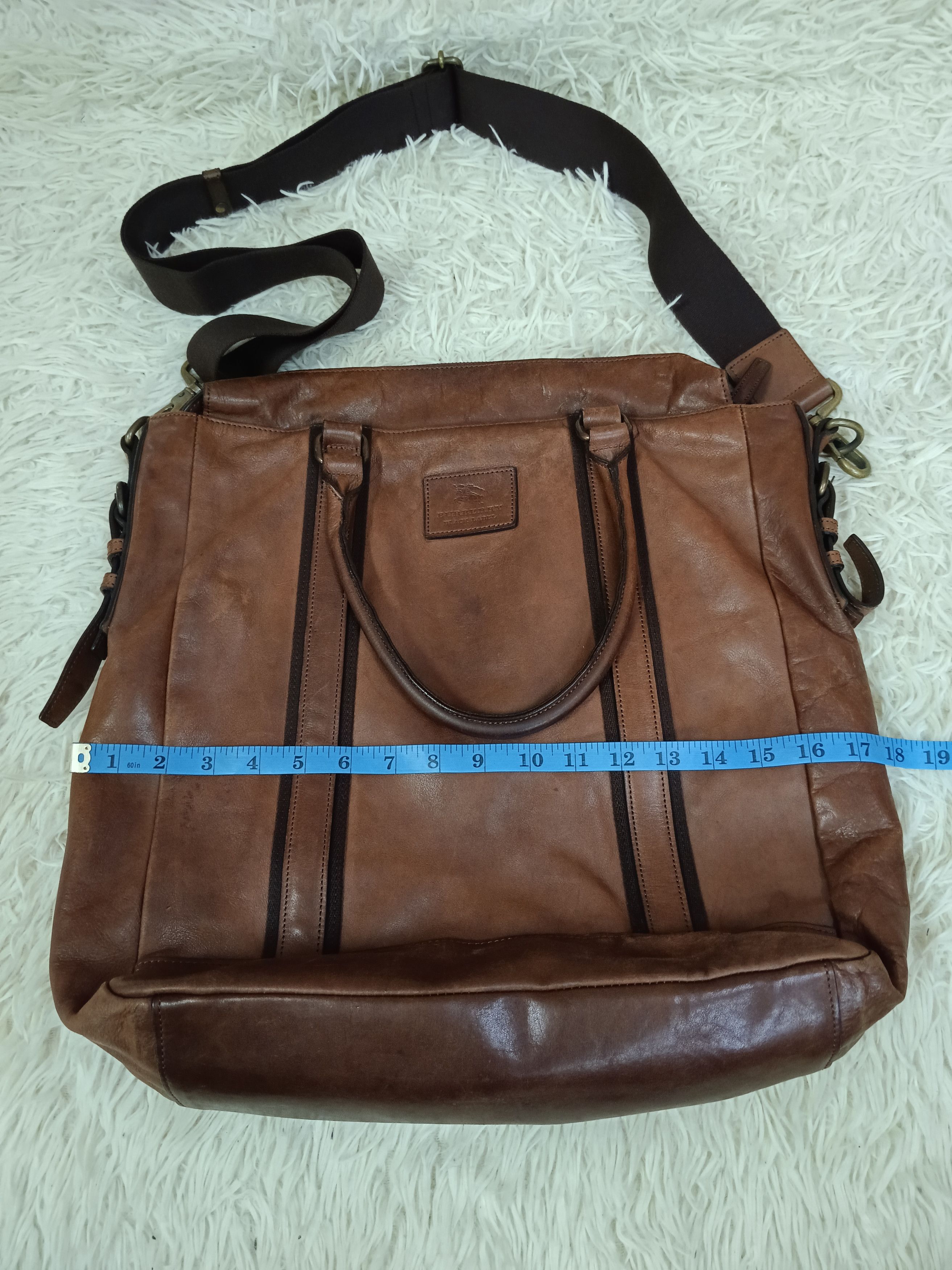 Burberry BURBERRY 2WAYS PATINA LEATHER Size ONE SIZE - 4 Thumbnail