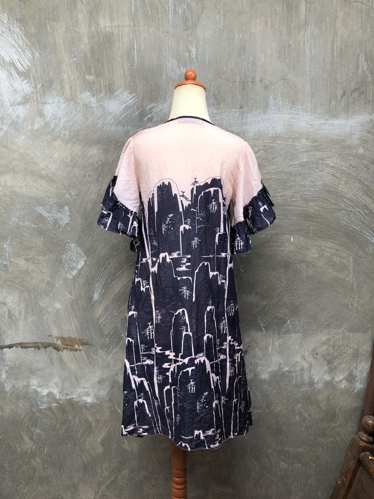 Vivienne Tam Vivienne Tam Zhangjiajie National Park Women Midi Dress Size M / US 6-8 / IT 42-44 - 4 Thumbnail