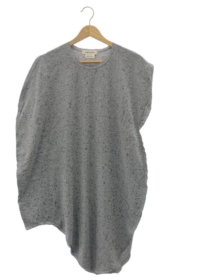 Comme des Garcons Comme des Garçons Gray Long T-Shirt Size S / US 4 / IT 40 - 1 Thumbnail