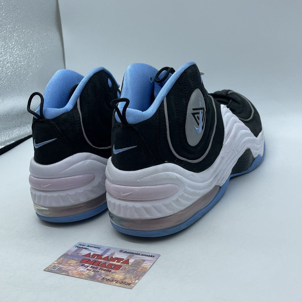 Nike Social status x air penny 2 playground black Size US 12 / EU 45 - 5 Thumbnail