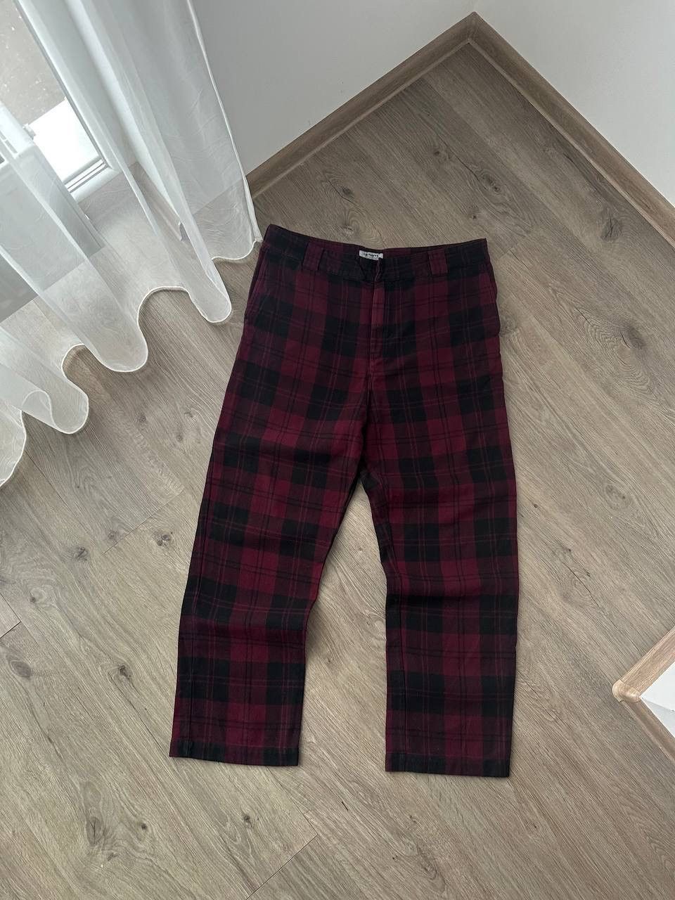 Carhartt × Carhartt Wip × Vintage Vintage Carhartt Pulford Cotton Red Cage Pants Size US 35 - 3 Thumbnail