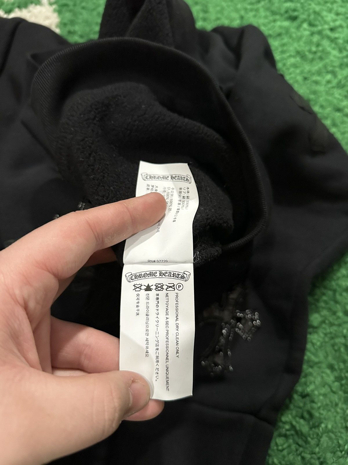 Chrome Hearts Chrome Hearts Black Cross Patch Quarter Zip Size US S / EU 44-46 / 1 - 6 Thumbnail