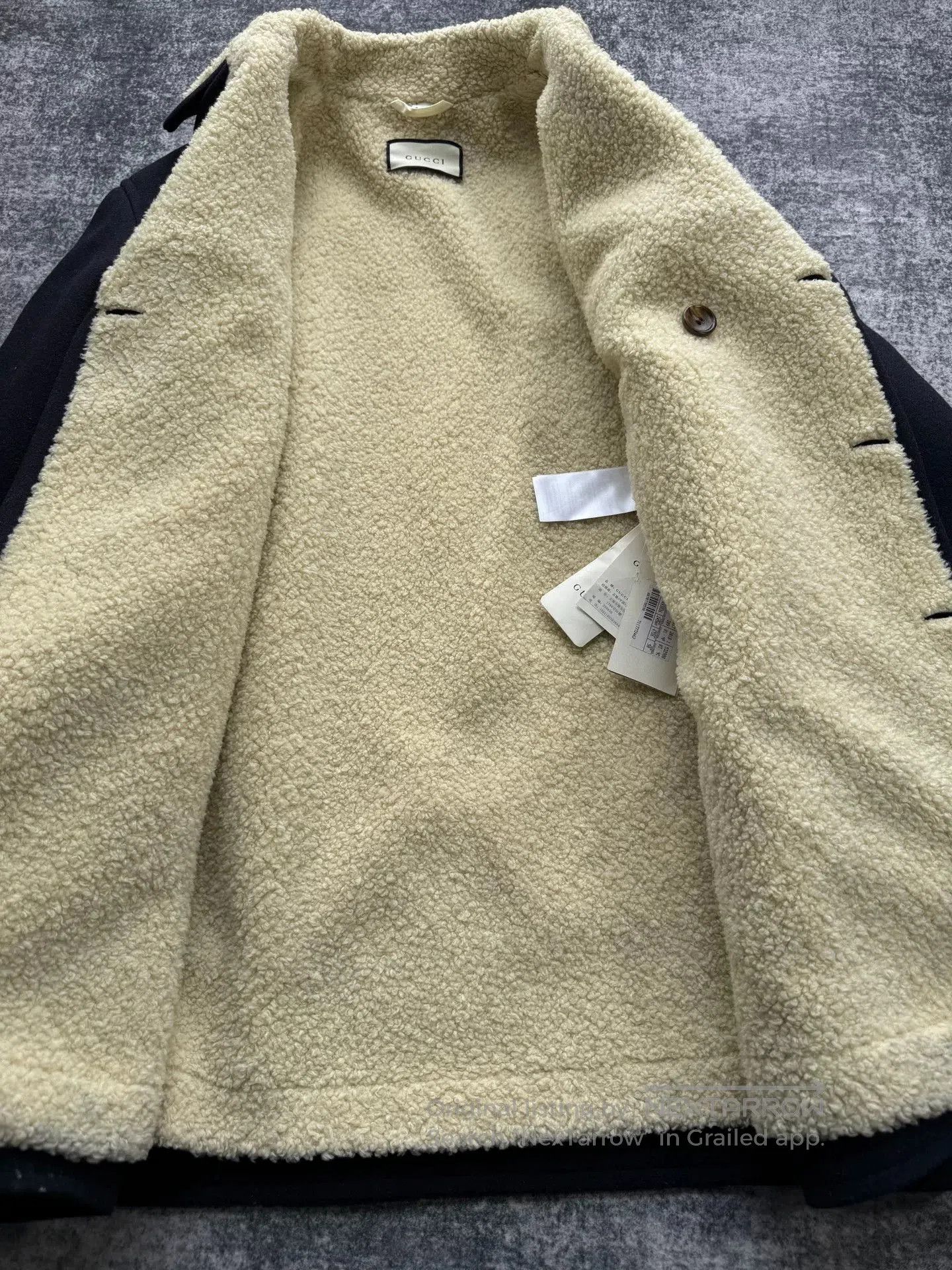 Gucci Gucci Black Panther Embroidered Teddy Coat. Size US L / EU 52-54 / 3 - 4 Thumbnail