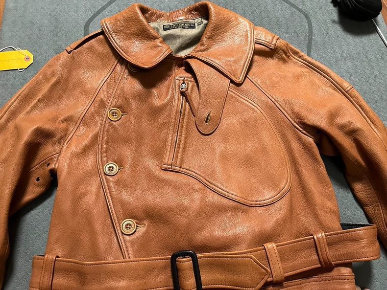 Freewheelers Freewheelers Deerskin flying jacket-2506 Size US XL / EU 56 / 4 - 6 Thumbnail