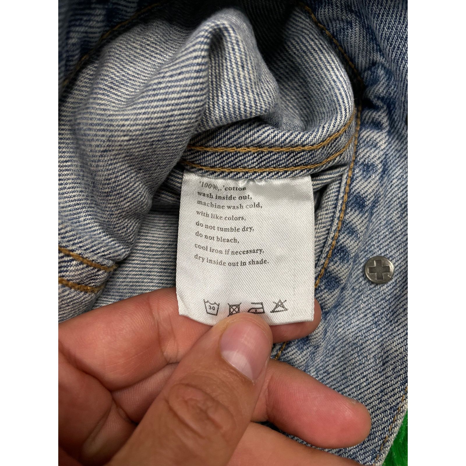 Ksubi Ksubi Jean Jacket Blue Small Used Size US S / EU 44-46 / 1 - 3 Thumbnail