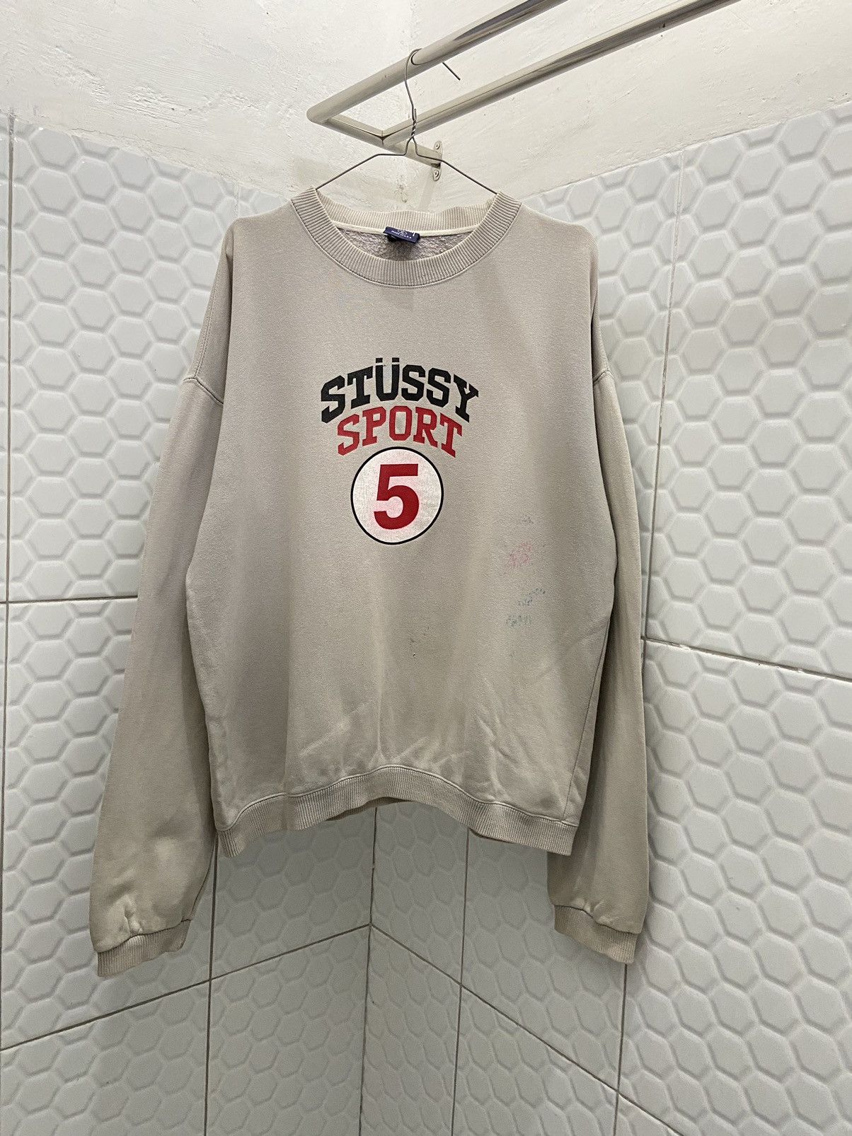 Stussy Vintage Stussy Sport Sweatshirts Size US M / EU 48-50 / 2 - 1 Thumbnail