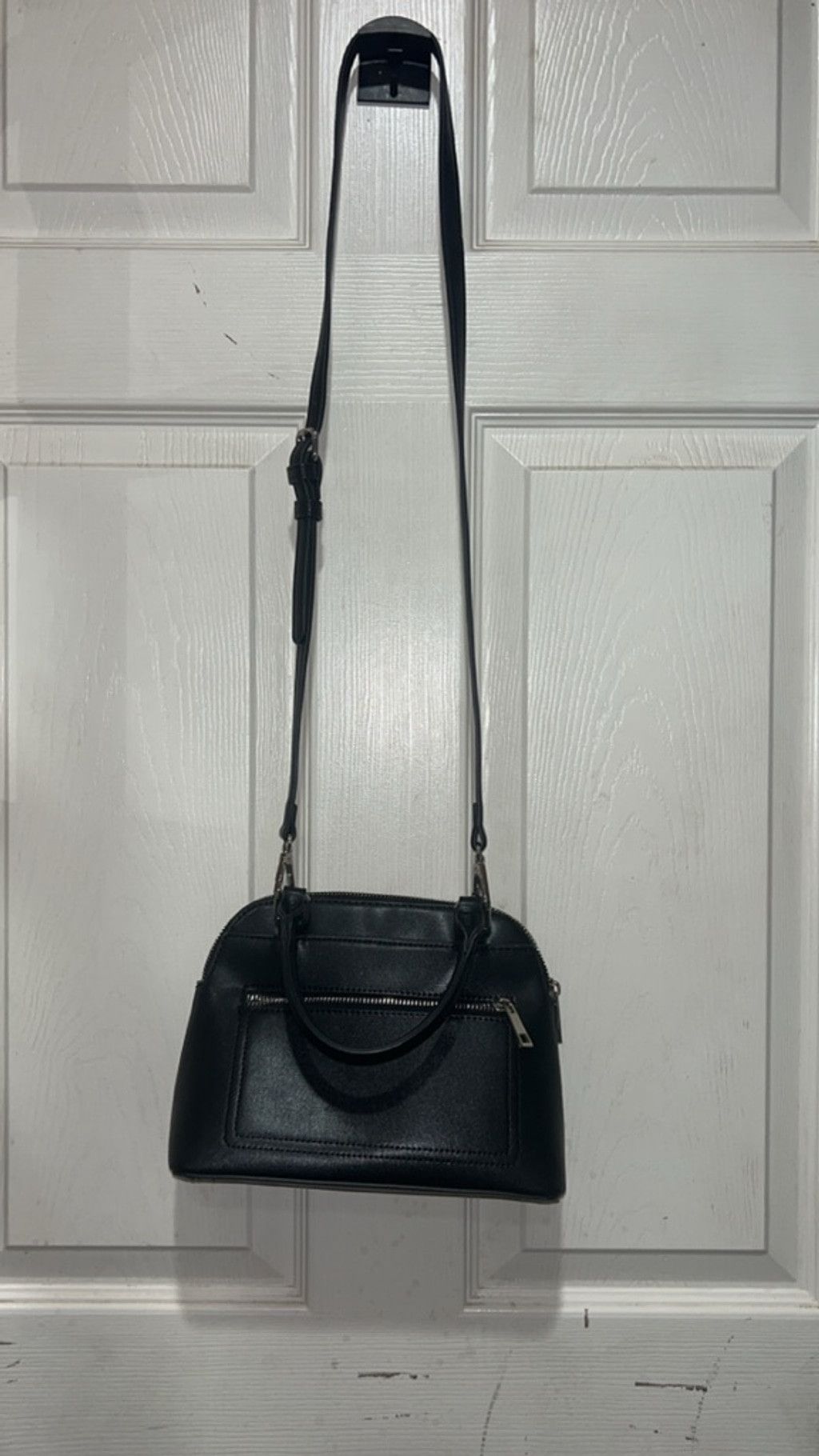 Forever 21 Women's Forever 21 Black Satchel One Size Size ONE SIZE - 7 Thumbnail