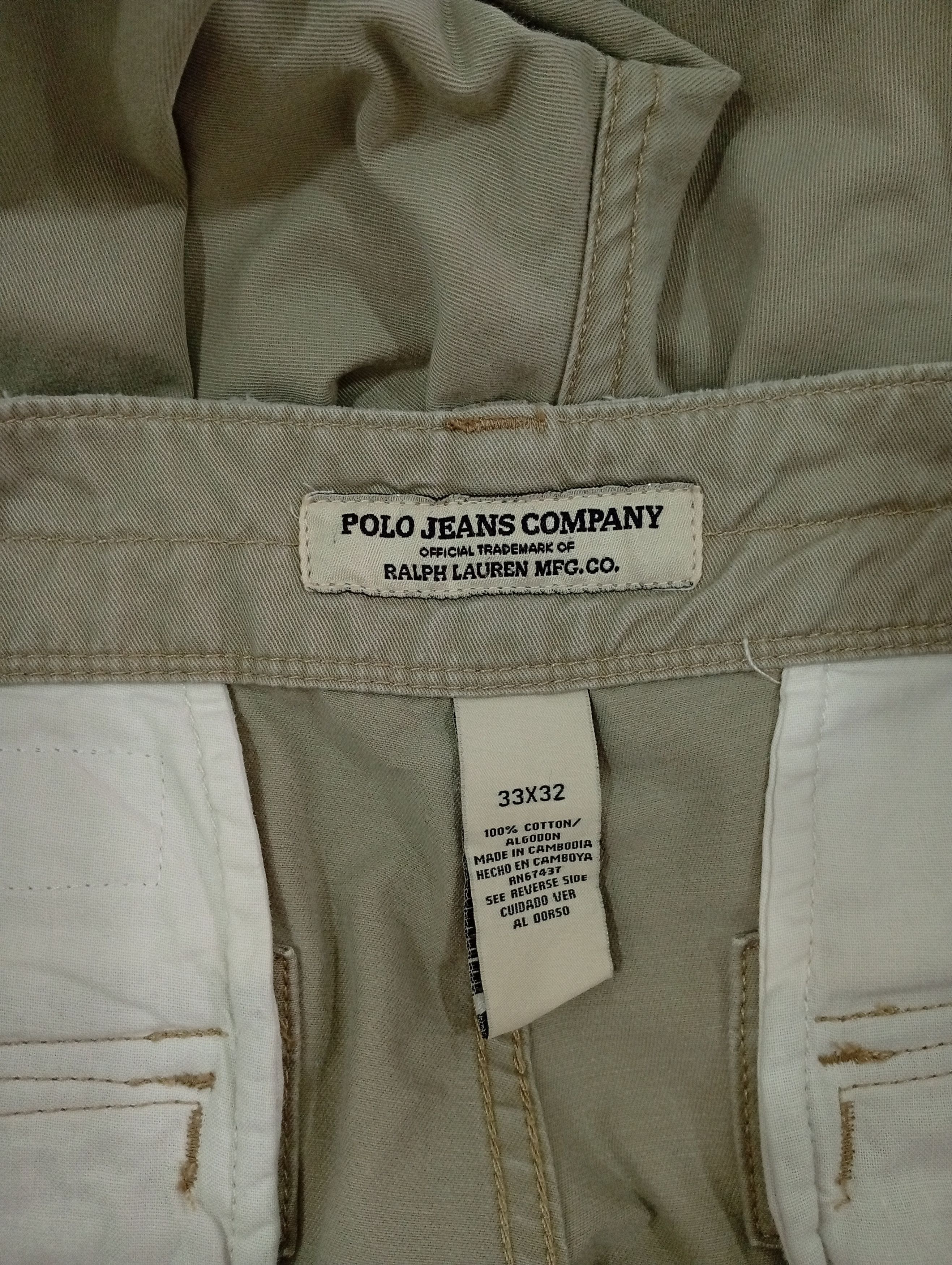 Polo Ralph Lauren 🔥🔥Polo Jeans Multipocket Cargo Pants Size US 34 / EU 50 - 24 Thumbnail