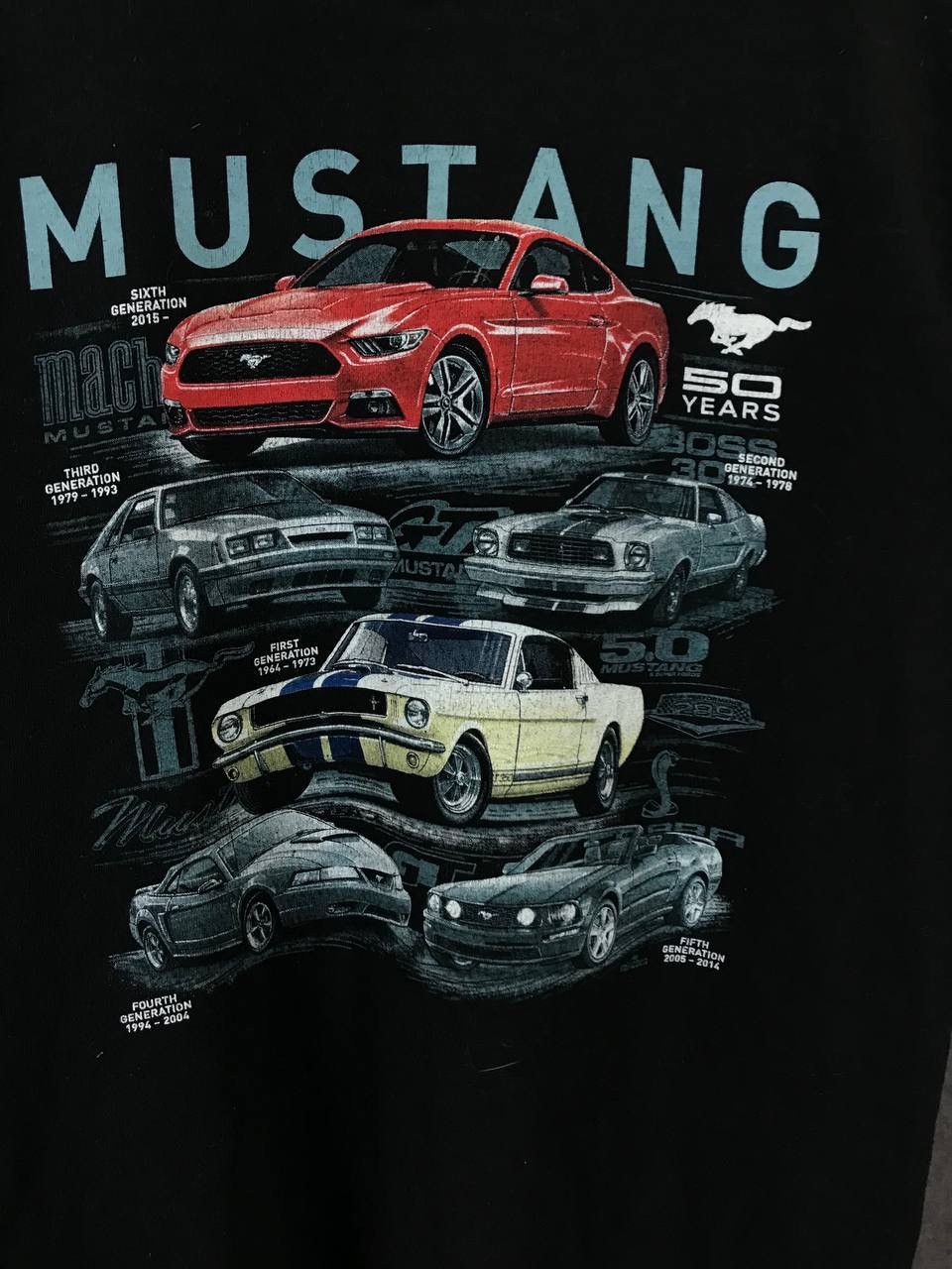 Ford × Vintage Ford Mustang vintage racing other tee Size US L / EU 52-54 / 3 - 3 Thumbnail