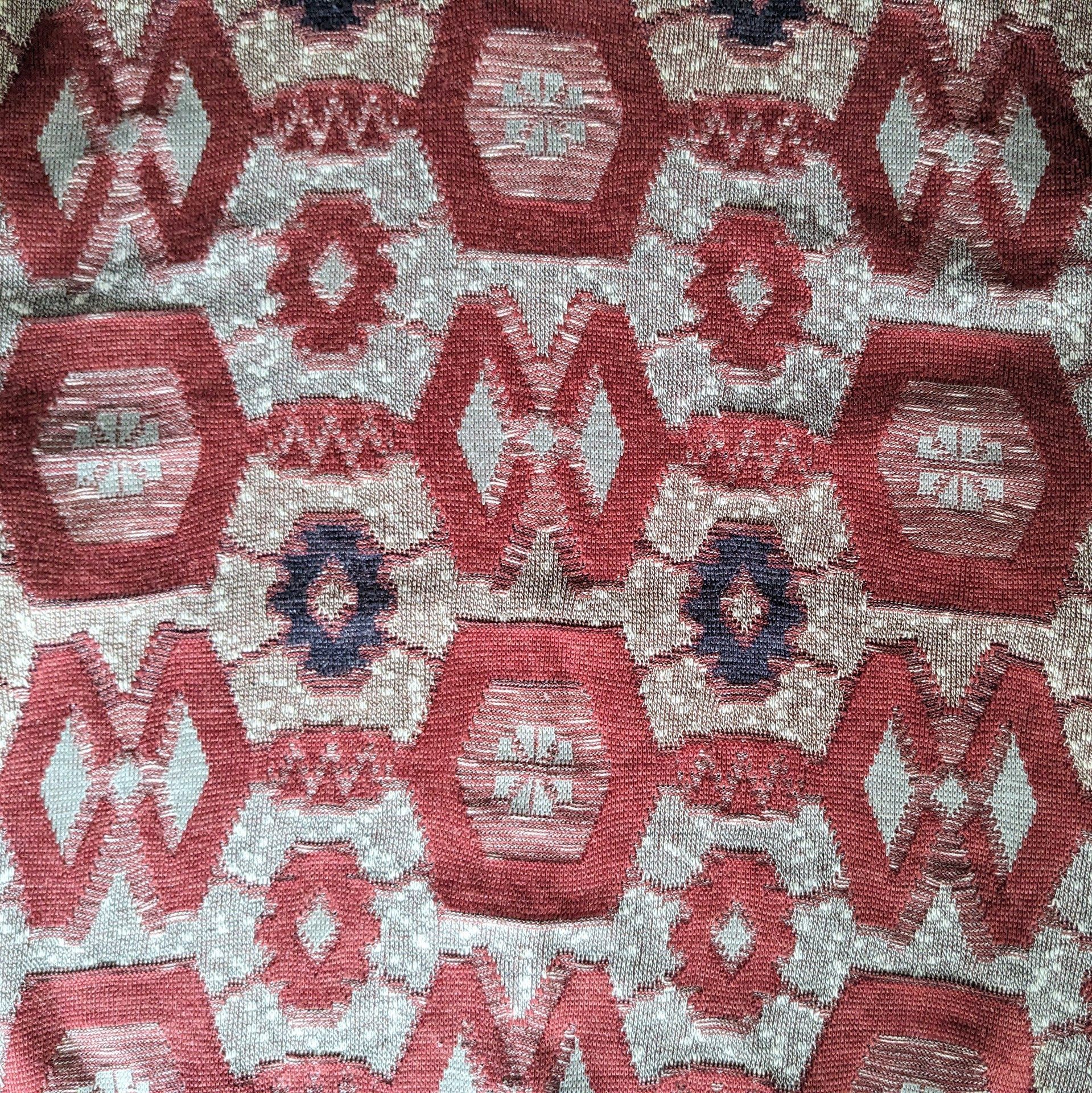 missoni sport vintage burgundy and silver golf sweater