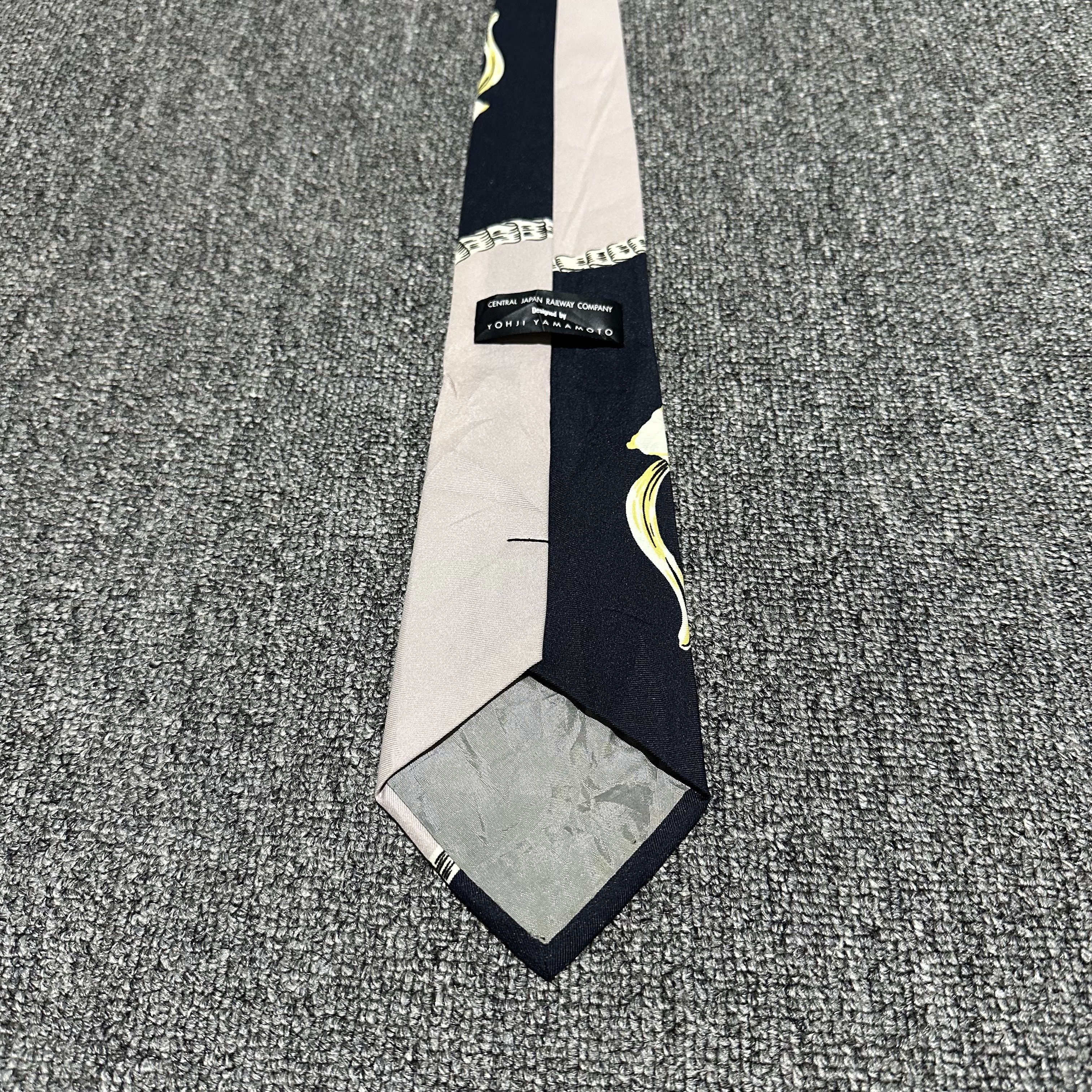 Yohji Yamamoto Yohji Yamamoto Silk Tie Size ONE SIZE - 3 Thumbnail