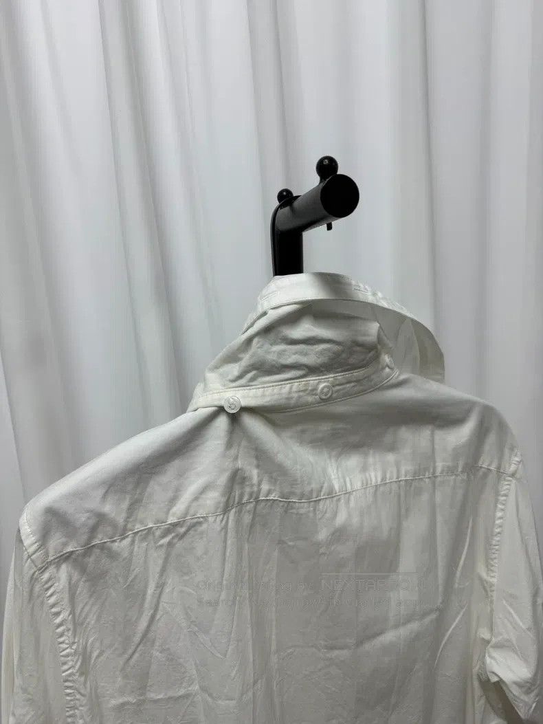 Yohji Yamamoto YOHJI YAMAMOTO Lapel patch long shirt 3 yards neckline sli Size US L / EU 52-54 / 3 - 7 Thumbnail