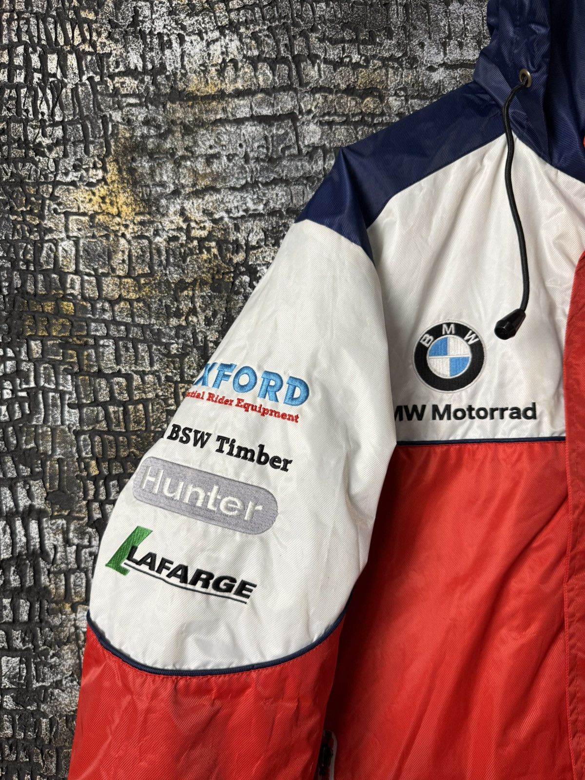 BMW BMW Vintage Jacket Big Logo Team Buildbase Motorrad Size US L / EU 52-54 / 3 - 11 Thumbnail