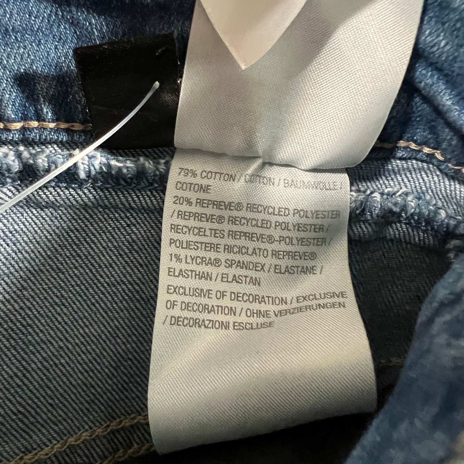 Other Susan Graver Regular Straight Ankle Jean with Fraved Size 40" / US 18 - 9 Thumbnail