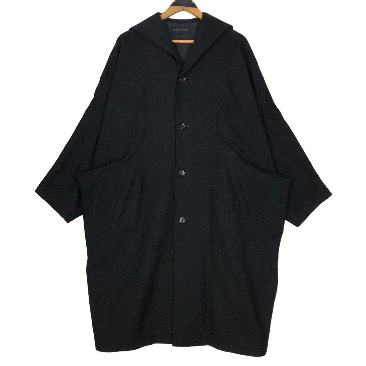 Comme des Garcons Vintage Comme Des Garcons 1991 A/W Runway Dolman Sleeve Coat Size M / US 6-8 / IT 42-44 - 5 Thumbnail