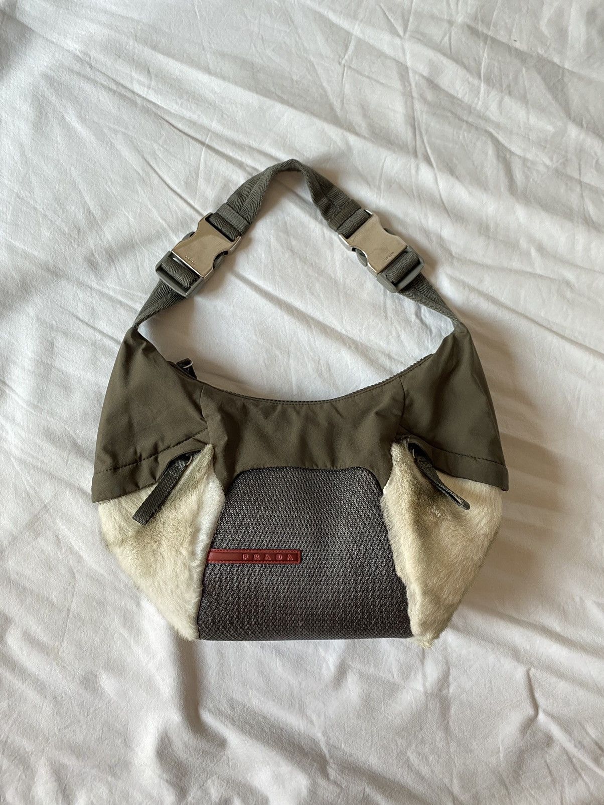 Prada Prada 1999 Goat Fur Shoulder Bag | Grailed
