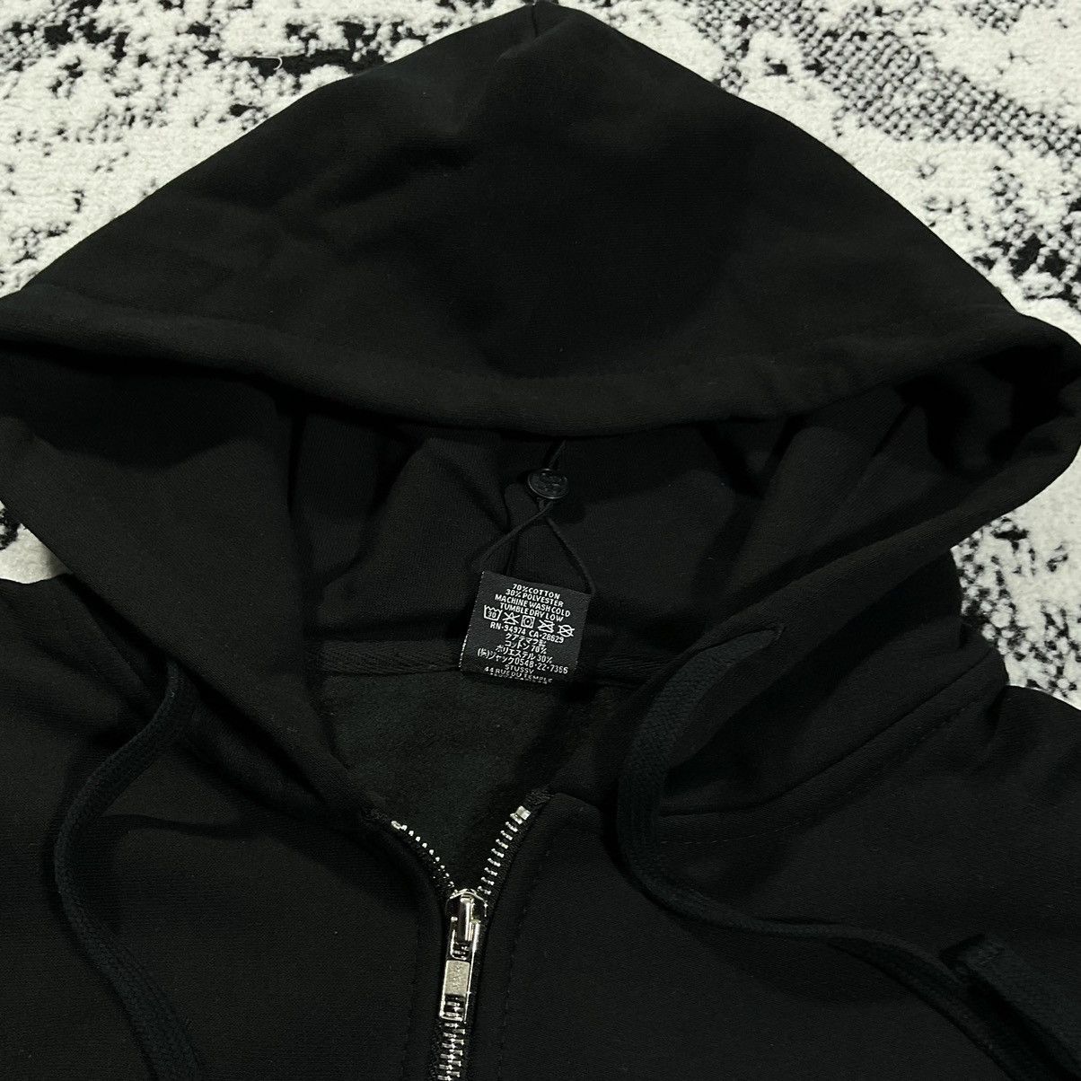 Stussy STUSSY DOLLIE ZIP HOODIE IN BLACK - LARGE Size US L / EU 52-54 / 3 - 6 Thumbnail