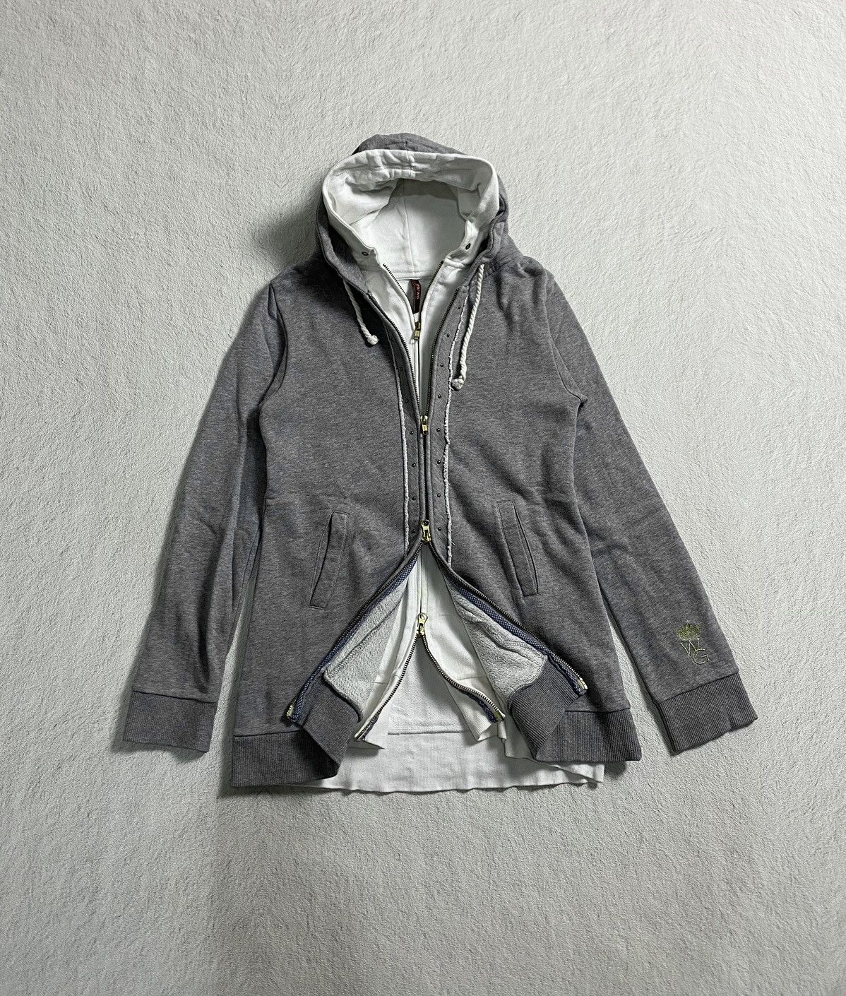 If Six Was Nine Japanes 179/WG Double Layer Zipp Hoodie Ifsix Lgb Style Size US S / EU 44-46 / 1 - 1 Thumbnail