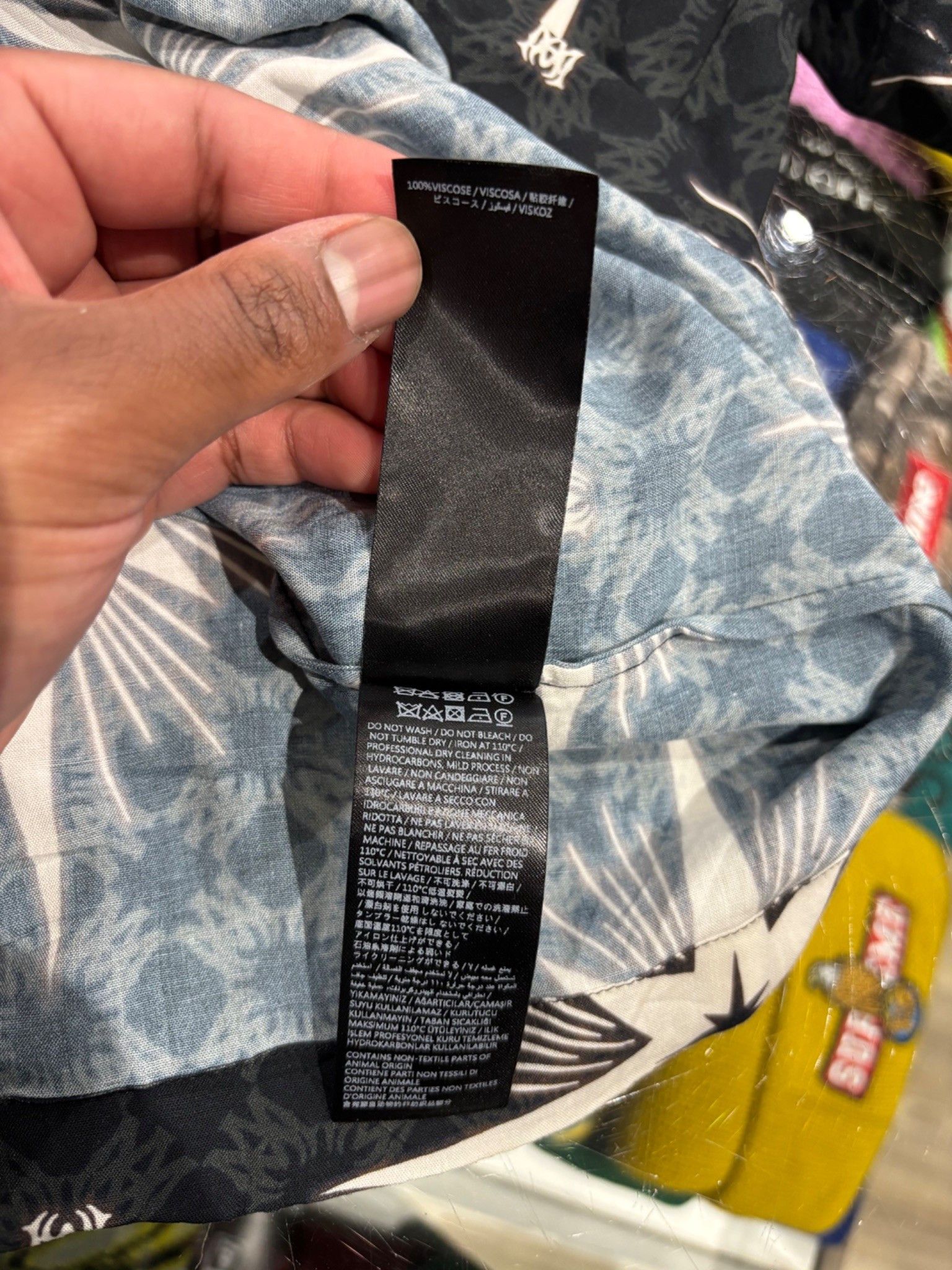 Amiri Amiri Starburst Camp Shirt Size US M / EU 48-50 / 2 - 6 Thumbnail