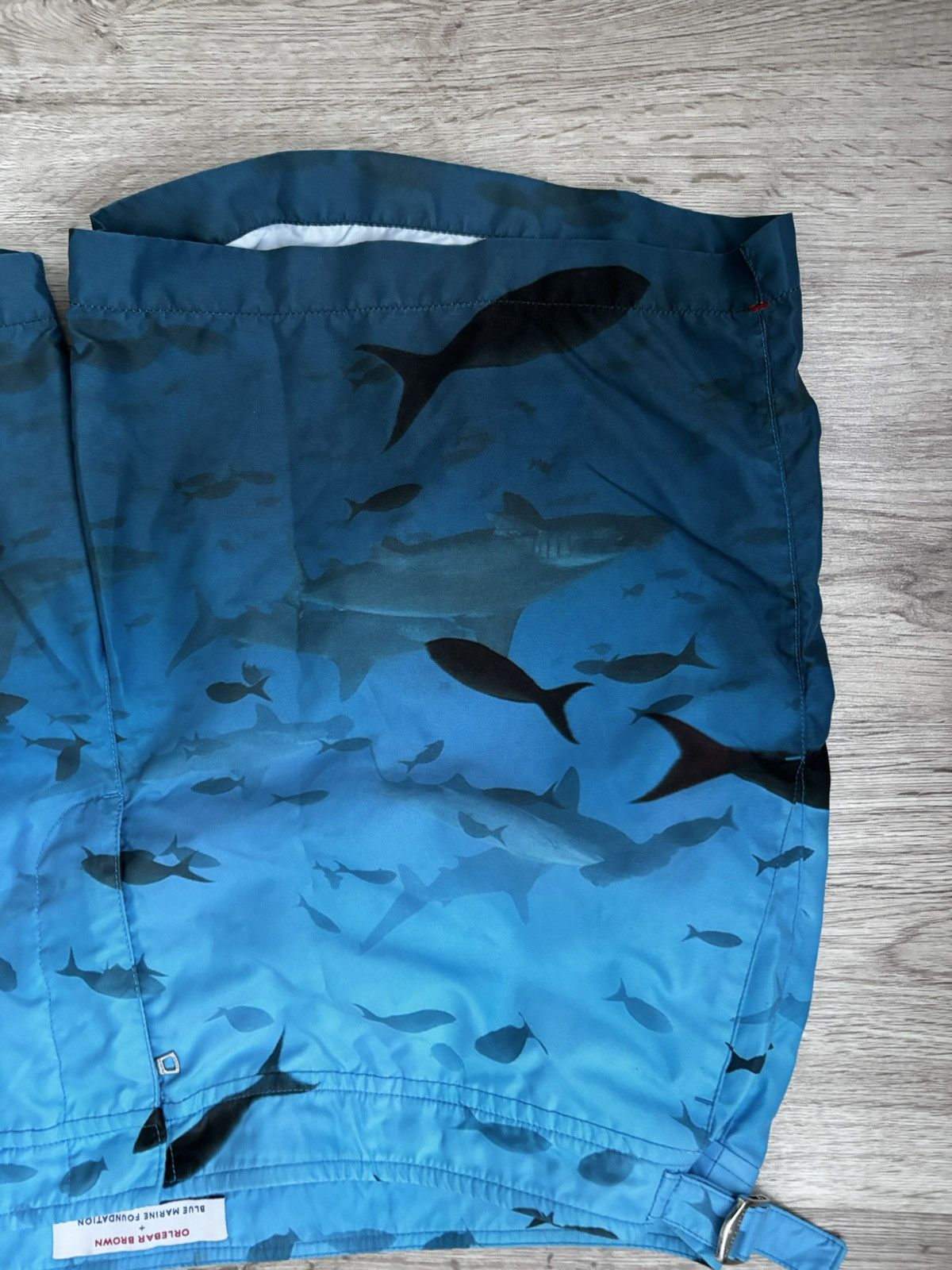 Orlebar Brown Orlebar Brown x Blue Marine Foundation Bulldog Swim Shorts Size US 38 / EU 54 - 3 Thumbnail