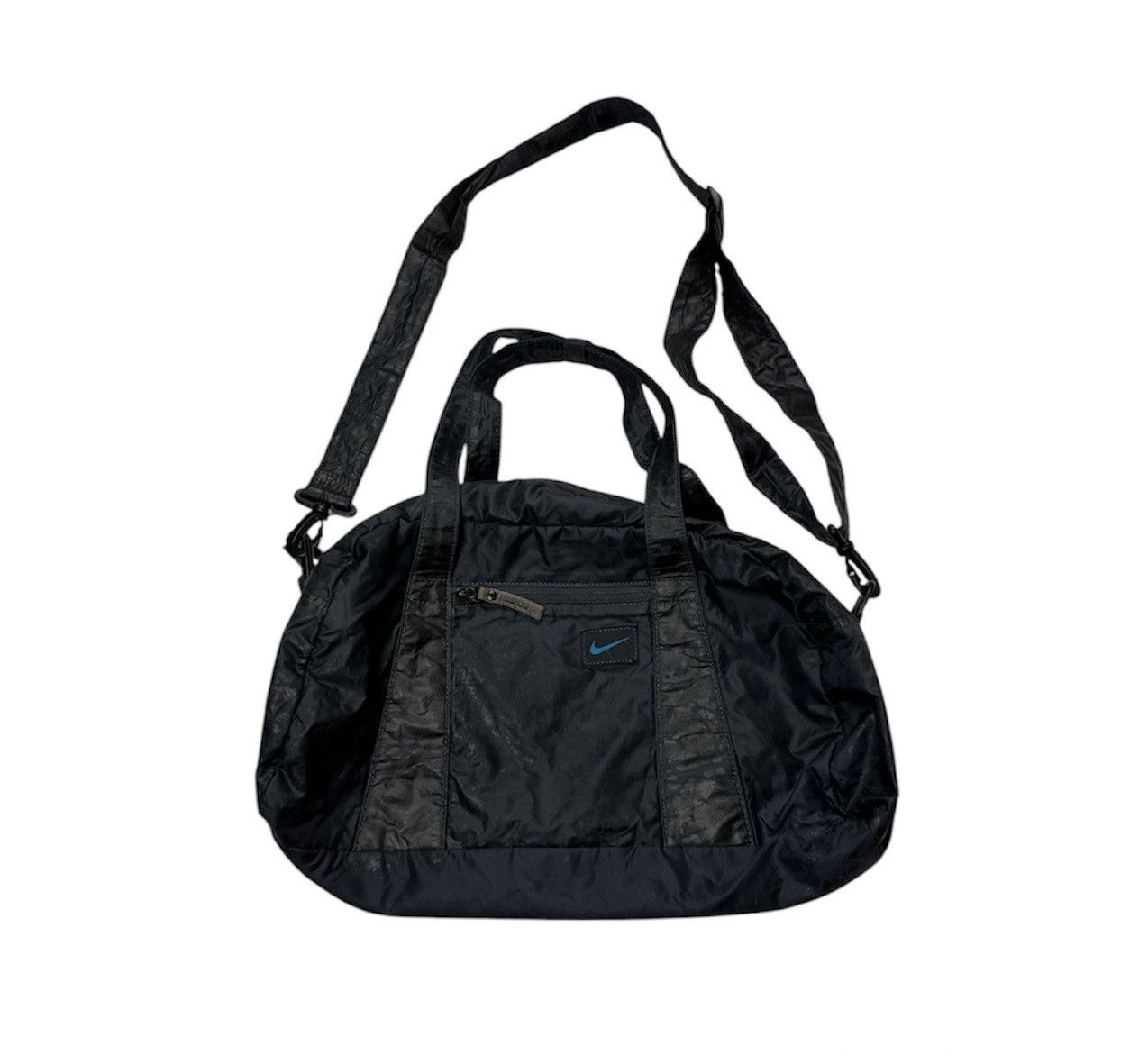 Nike × Vintage Vintage Nike y2k sport gym bag small travel crossbody swoosh Size ONE SIZE - 1 Thumbnail