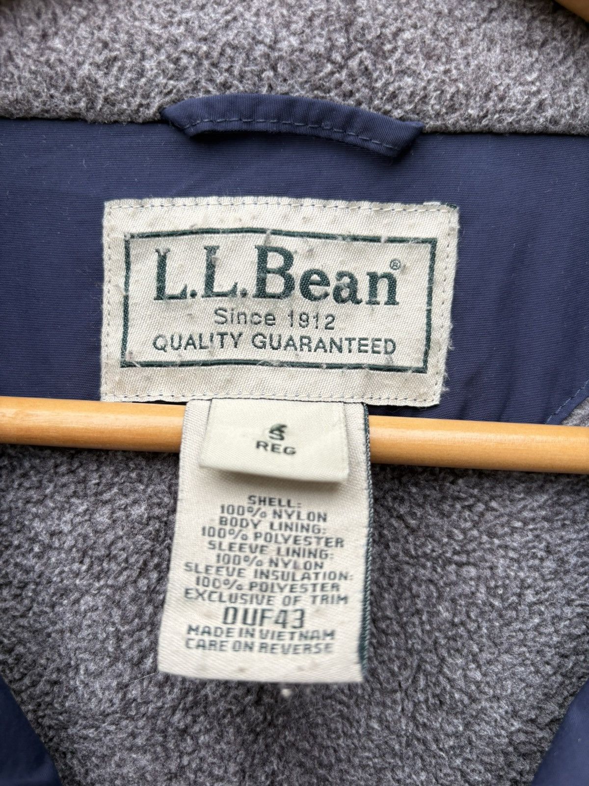 L.L. Bean Vintage L.L. Bean Nylon Fleece Lined Warm Up Jacket Size US S / EU 44-46 / 1 - 13 Thumbnail