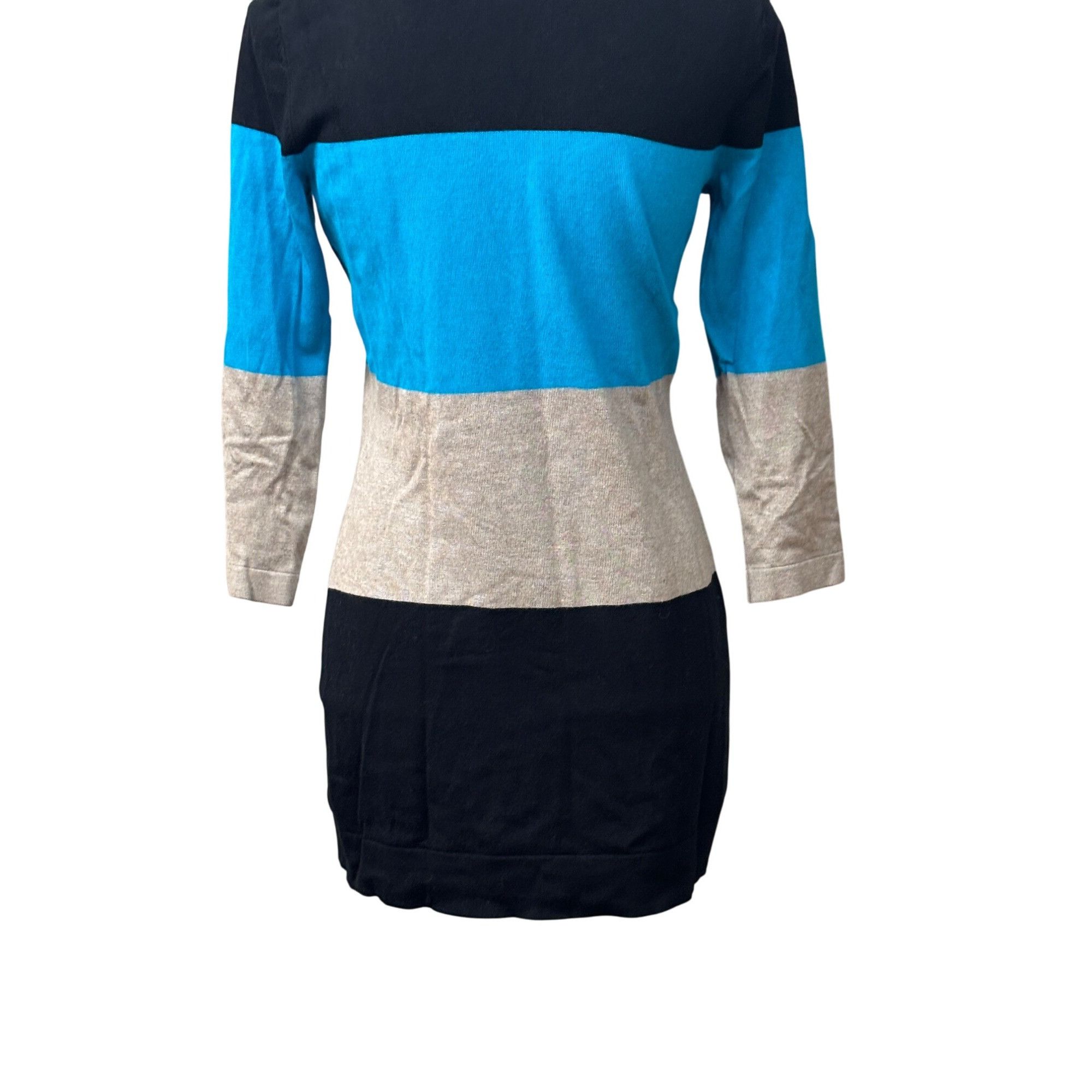 Other INC International Concepts 3/4 Sleeve Colorblock Tunic Sweat Size M / US 6-8 / IT 42-44 - 4 Thumbnail
