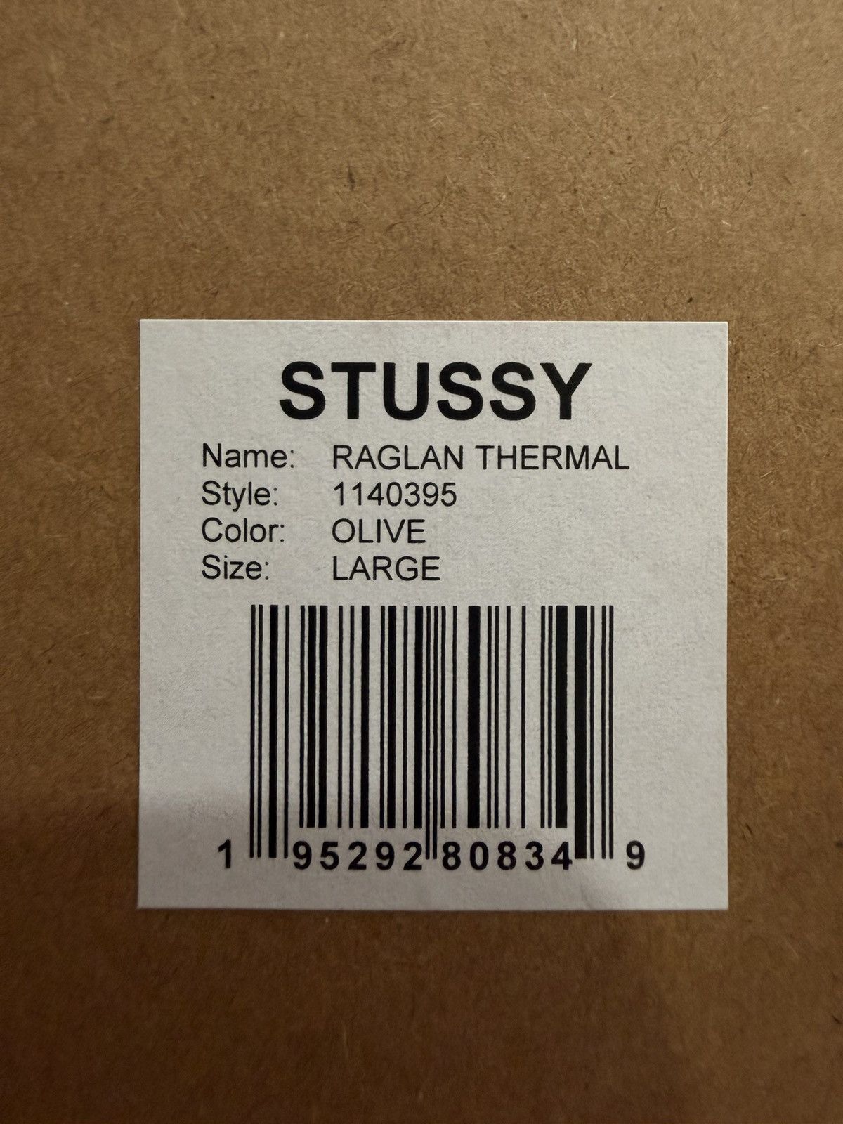 Stussy Stussy Olive Thermal Size US L / EU 52-54 / 3 - 5 Thumbnail