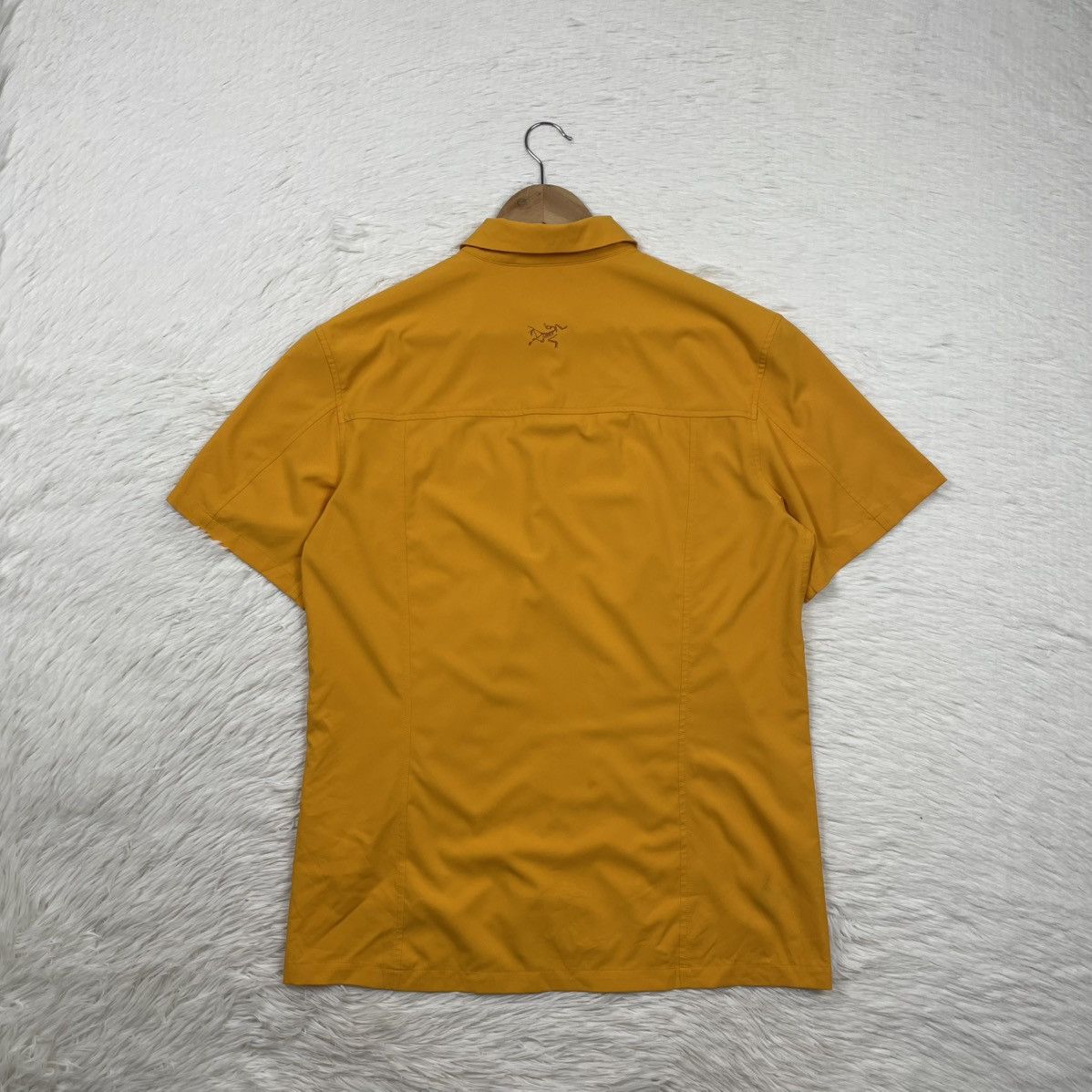 Arc'teryx Arcteryx Skyline Dark Yellow Ochre Short Sleeves Shirt Size US M / EU 48-50 / 2 - 2 Thumbnail