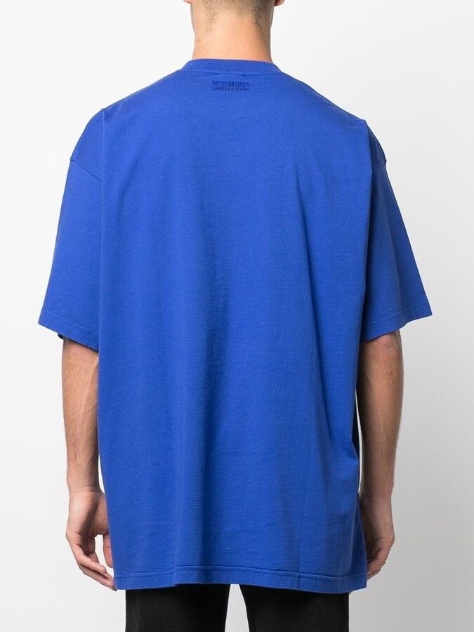 Vetements o1y0924 T-Shirt in Blue Size US L / EU 52-54 / 3 - 4 Thumbnail