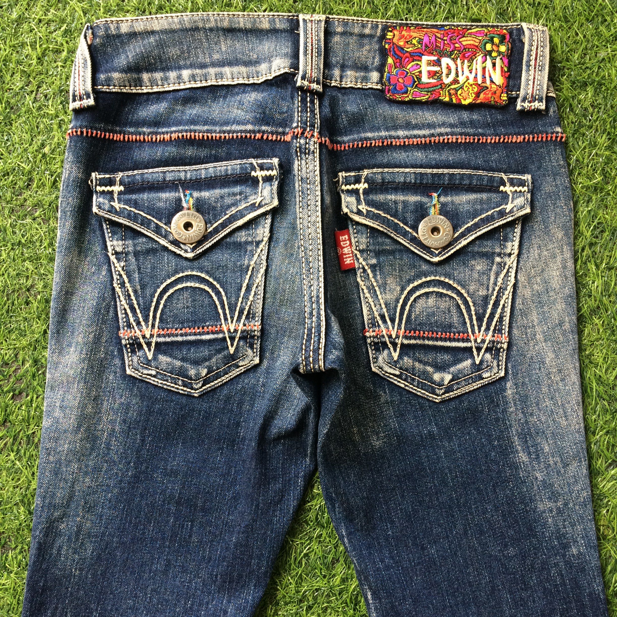 Designer × Edwin × Japanese Brand Japanese Miss Edwin Jeans #D-576 Size 26" / US 2 / IT 38 - 3 Thumbnail