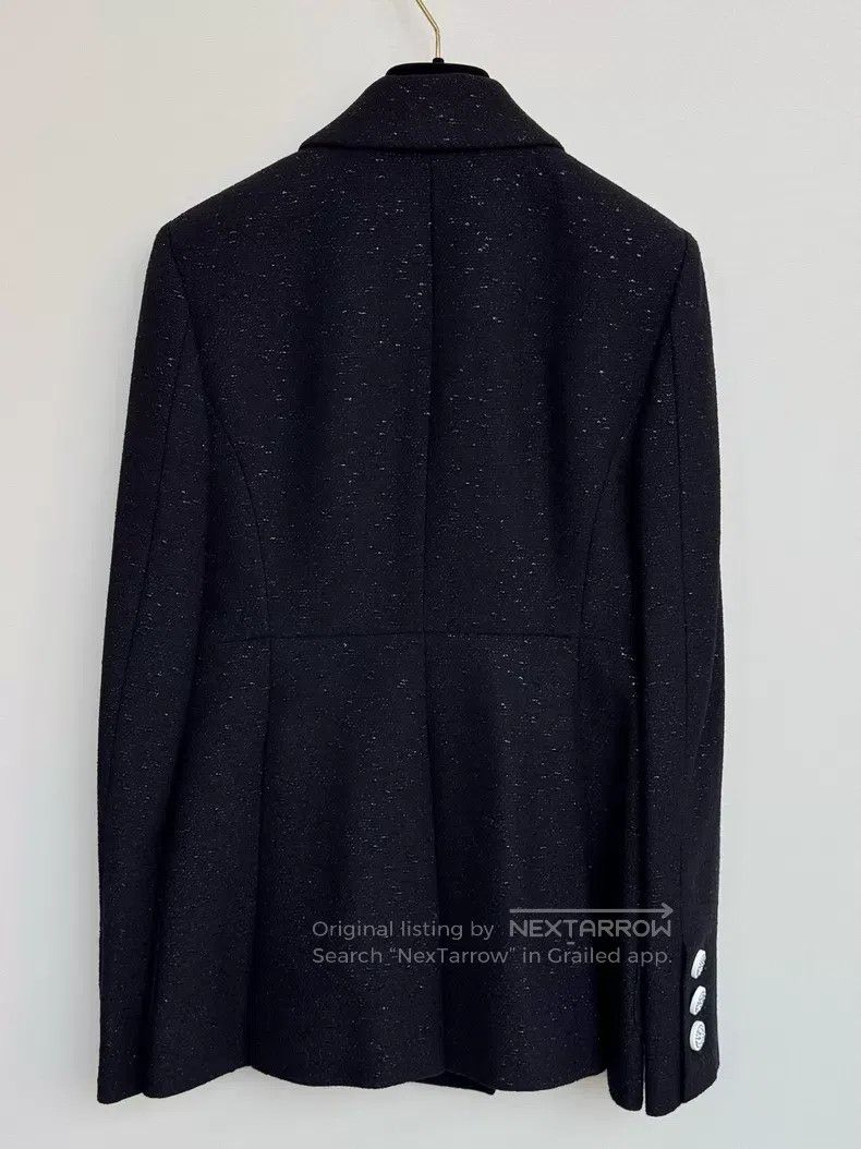 Chanel Chanel Cruise Series Black Flash Double-breasted Suit Jack Size XXS / US 00 / IT 34 - 4 Thumbnail