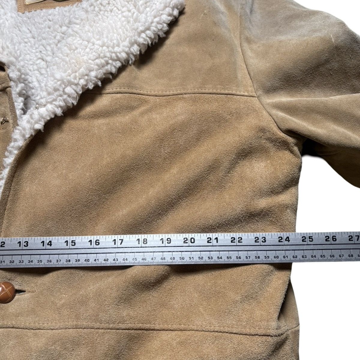 Sears True Vintage 70s Sears Fieldmaster Sherpa 48 Leather Jacket Size US L / EU 52-54 / 3 - 6 Thumbnail