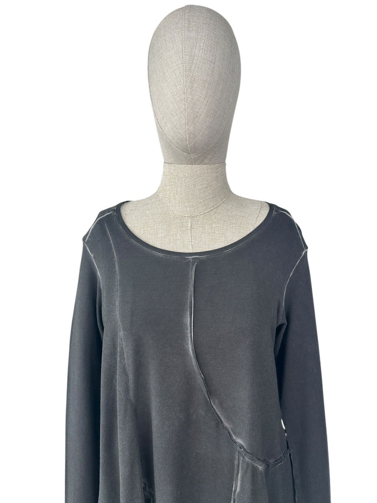 Other BARBARA SPEER Avant Garde Asymmetric Tunic Blouse Lagenlook Size M / US 6-8 / IT 42-44 - 4 Thumbnail