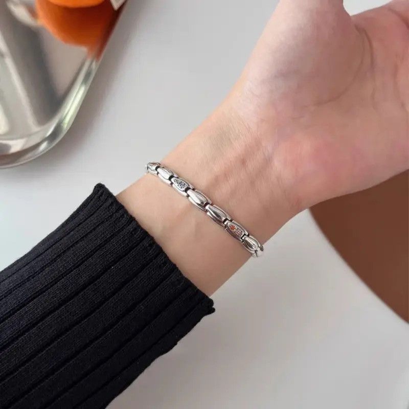Jewelry Multicolor Zircon Snake Chain Splicing Bracelet Size ONE SIZE - 2 Thumbnail
