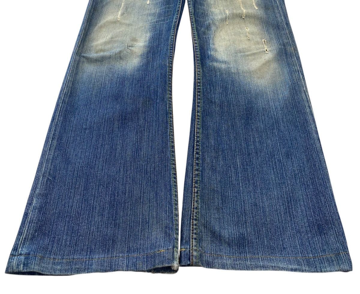 Energie Energie Faded Wash Distressed Style Boot Cut Jeans Size US 34 / EU 50 - 5 Thumbnail