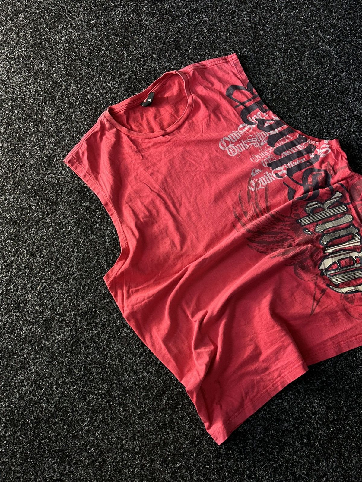 Quiksilver 🚨 VINTAGE BIG LOGO QUICKSILVER RED TANK TOP SURF Y2K RARE Size US XL / EU 56 / 4 - 2 Thumbnail