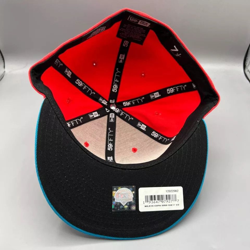 New Era Gwinnett Stripers Hat Men 7 1/2 MiLB Fitted Cap New Size ONE SIZE - 6 Thumbnail