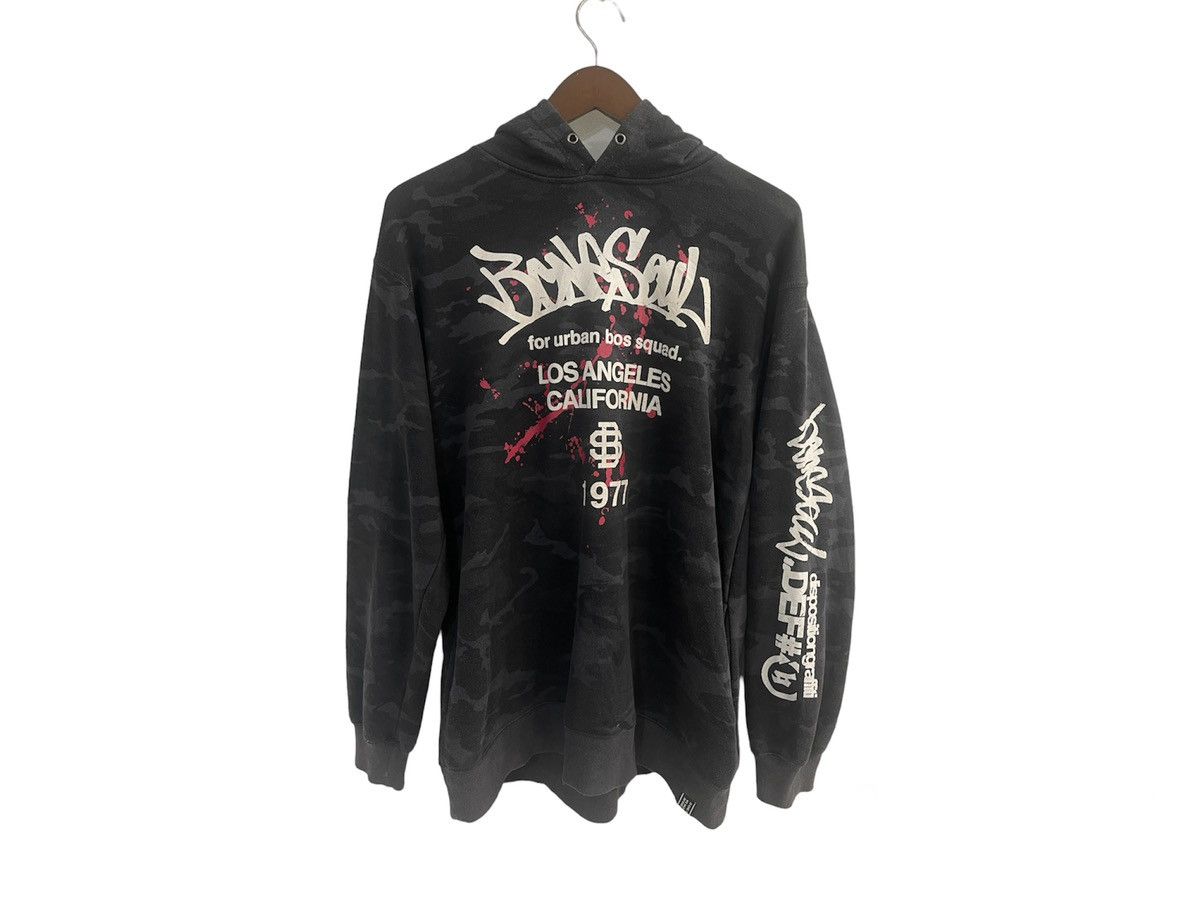 Japanese Brand × Vintage VINTAGE B ONE SOUL BIG LOGO HOODIE DOUBLE SIDE POCKET Size US XL / EU 56 / 4 - 7 Thumbnail