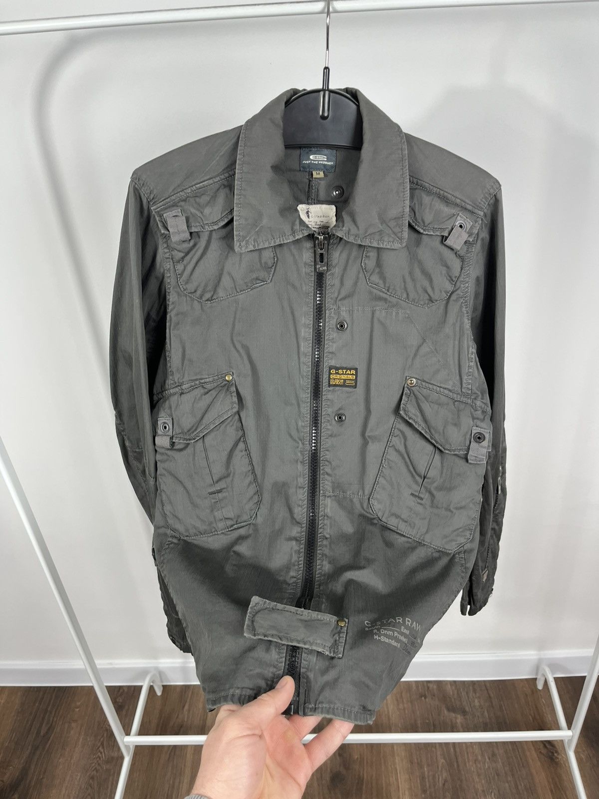 G-Star G-Star RAW Military Field Jacket Multi Pocket Zip M Size US M / EU 48-50 / 2 - 6 Thumbnail